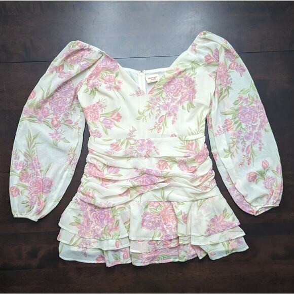 Showpo. Ukie Floral Dress Size 10 - Picture 2 of 8